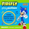 FIREFLY Play Action Sonic The Hedgehog Toothbrush Kit, Interactive Battery Operated Toothbrush with Lights, Music and Games, Batteries Included, Ages 3+(1 Count (Pack of 1))
