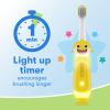 First Firefly Training Kit, Light Up Toothbrush and Natural Strawberry Flavor Training Toothpaste, Baby Shark