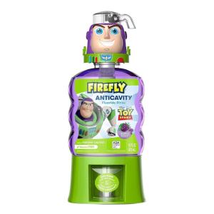 Firefly Anticavity Fluoride Rinse, Toy Story, Alcohol Free Formula, ADA Accepted, Helps Prevent Cavities, Bubble Berry Flavor, 16 Ounce(16 Fl Oz (Pack of 1))