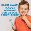 FIREFLY Clean N’ Protect, Sonic The Hedgehog Toothbrush with 3D hygienic Cover, Premium Soft Bristles, Anti-Slip Grip Handle, Battery Included, Ages 3+, 3 Piece Set (Pack of 1)(3 Count (Pack of 1))