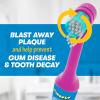 Firefly Clean N’ Protect My Little Pony Power Toothbrush with 3D Character Cover, Soft Bristles, Battery Included, Ages 3+(3 Piece Set)