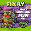 Firefly Clean N’ Protect Teenage Mutant Ninja Turtles Power Toothbrush with 3D Character Cover, Soft Bristles, Battery Included, Ages 3+, 1+1(1 Count (Pack of 2))