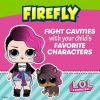 Firefly L.O.L. Surprise! Sonic Toothbrush with 3D Toothbrush Cover, Soft, Ages 3+(3 Piece Set (Pack of 5))